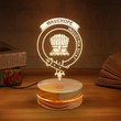 Wauchope Clan Badge 3D Lamp
