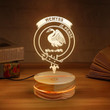 Wemyss Clan Badge 3D Lamp