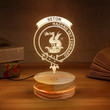 Seton Clan Badge 3D Lamp