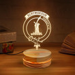 Scrymgeour Clan Badge 3D Lamp