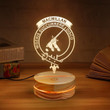 Macmillan Clan Badge 3D Lamp