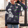 Armstrong Scotland Lion Clan Badge Tartan All Over Hoodie