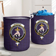 Garden Clan Badge Tartan Laundry Basket