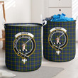 Gunn Clan Badge Tartan Laundry Basket