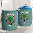 Irvine Clan Badge Tartan Laundry Basket
