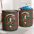 Macculloch Clan Badge Tartan Laundry Basket