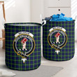 Meldrum Clan Badge Tartan Laundry Basket