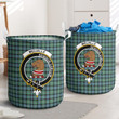 Melville Clan Badge Tartan Laundry Basket