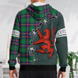 Young Scotland Lion Clan Badge Tartan All Over Hoodie