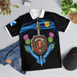 Chisholm Scotland Forever Clan Badge Polo Shirt