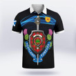 Grant Scotland Forever Clan Badge Polo Shirt