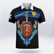Macquarrie Scotland Forever Clan Badge Polo Shirt