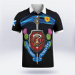 Matherson Scotland Forever Clan Badge Polo Shirt