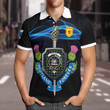 Macneil Of Barra Scotland Forever Clan Badge Polo Shirt