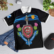 Straiton Scotland Forever Clan Badge Polo Shirt