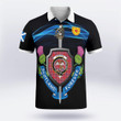 Straiton Scotland Forever Clan Badge Polo Shirt