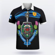 Young Scotland Forever Clan Badge Polo Shirt