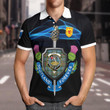 Paisley Scotland Forever Clan Badge Polo Shirt