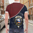 Belshes Clan Badge Tartan In Heart Polo Shirt