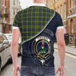 Ferguson Clan Badge Tartan In Heart Polo Shirt