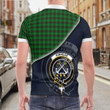 Kinnear Clan Badge Tartan In Heart Polo Shirt