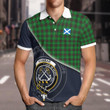 Kinnear Clan Badge Tartan In Heart Polo Shirt