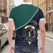 Lammie Clan Badge Tartan In Heart Polo Shirt