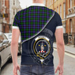 Russell Clan Badge Tartan In Heart Polo Shirt