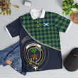 Swinton Clan Badge Tartan In Heart Polo Shirt