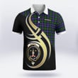 Russell Celtic Clan Badge Tartan Polo Shirt