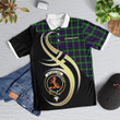 Sutherland Ii Celtic Clan Badge Tartan Polo Shirt