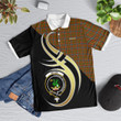 Seton Celtic Clan Badge Tartan Polo Shirt