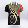 Ogilvie Celtic Clan Badge Tartan Polo Shirt