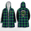 Abercrombie Clan Badge Tartan Hooded Cloak Coat