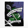 Elliot Scottish Pride Tartan Fleece Blanket