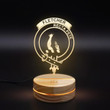 Fletcher Clan Badge 3D Lamp