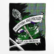 Whitelaw Scottish Pride Tartan Fleece Blanket
