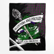 Maclennan Scottish Pride Tartan Fleece Blanket