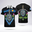Pitcairn Scotland Forever Clan Badge Polo Shirt