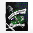 Shaw Of Sauchie Scottish Pride Tartan Fleece Blanket