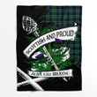 Macneil Of Colonsay Scottish Pride Tartan Fleece Blanket