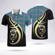 Ralston Celtic Clan Badge Tartan Polo Shirt
