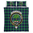 Abercrombie Clan Badge Tartan Bedding Set