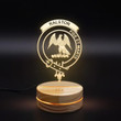 Ralston Clan Badge 3D Lamp
