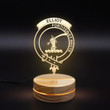 Elliot Clan Badge 3D Lamp