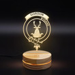 Gordon Clan Badge 3D Lamp