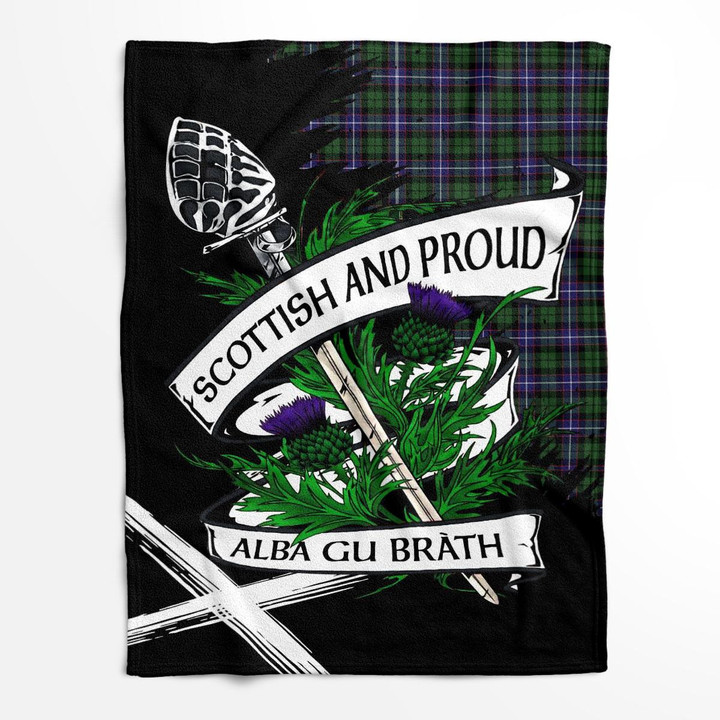 Galbraith Scottish Pride Tartan Fleece Blanket
