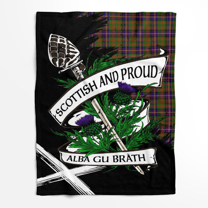 Cochrane Scottish Pride Tartan Fleece Blanket