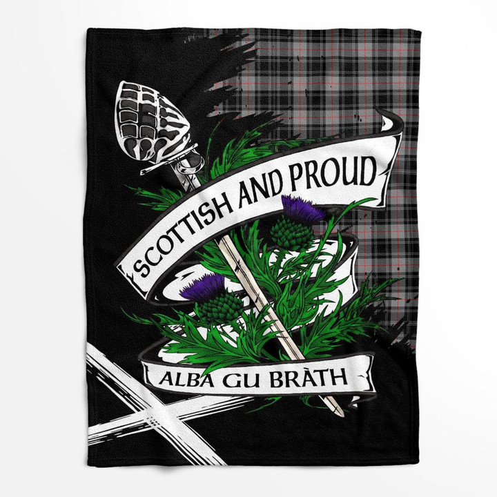 Moffat Scottish Pride Tartan Fleece Blanket