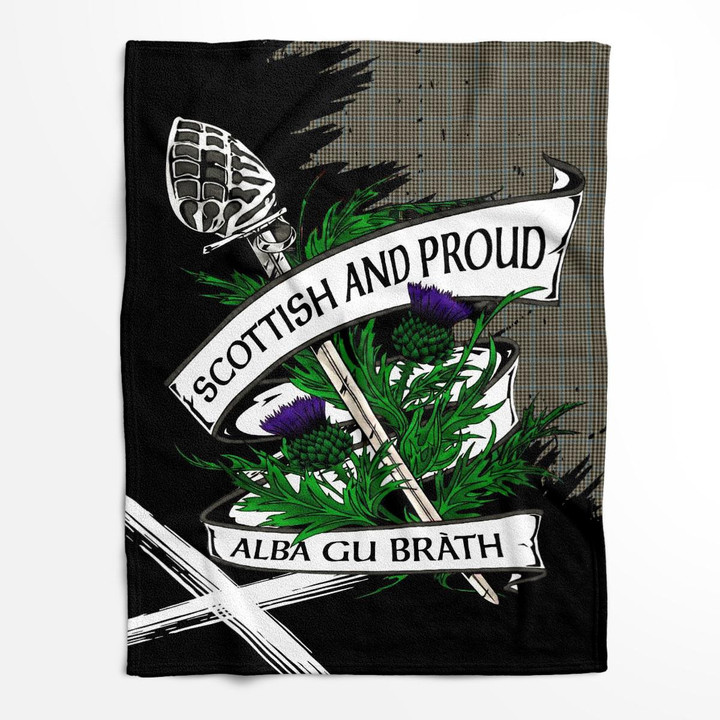 Haig Scottish Pride Tartan Fleece Blanket